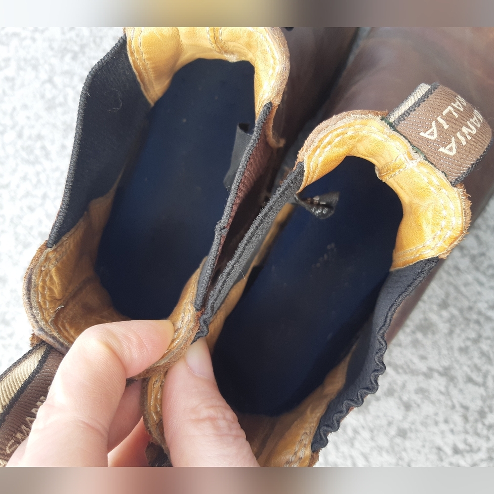 Blundstone Brown Leather Chelsea Ankle Boots - Picture 12 of 15